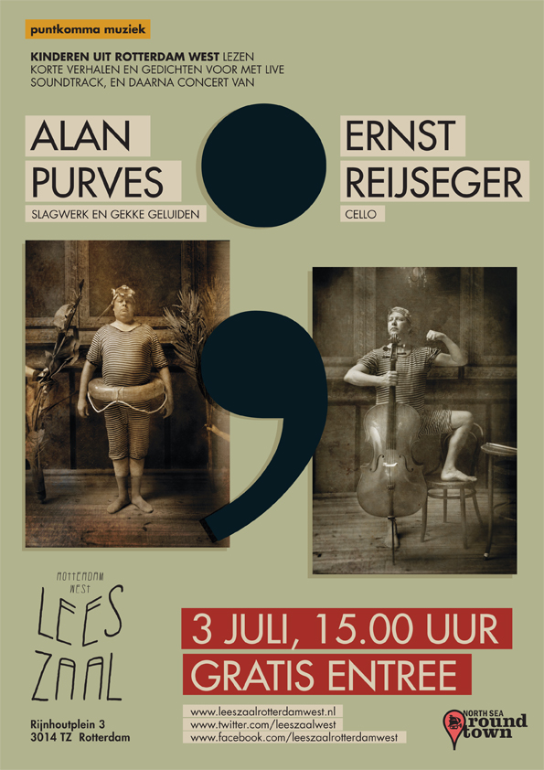 Puntkomma Muziek #2: Allan Purves, Ernst Reijseger en kinderen uit Rotterdam West