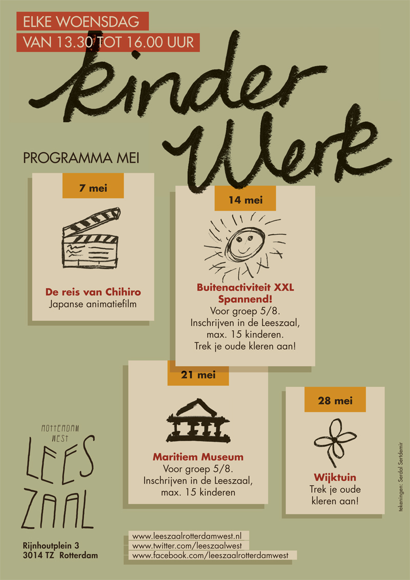 Kinderprogrammering op de woensdagen