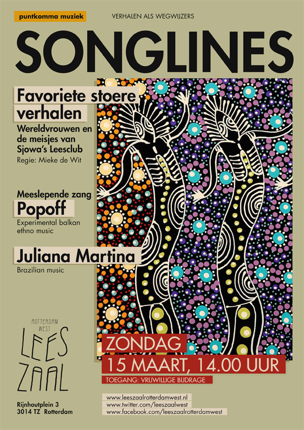 PuntKomma Muziek – Songlines