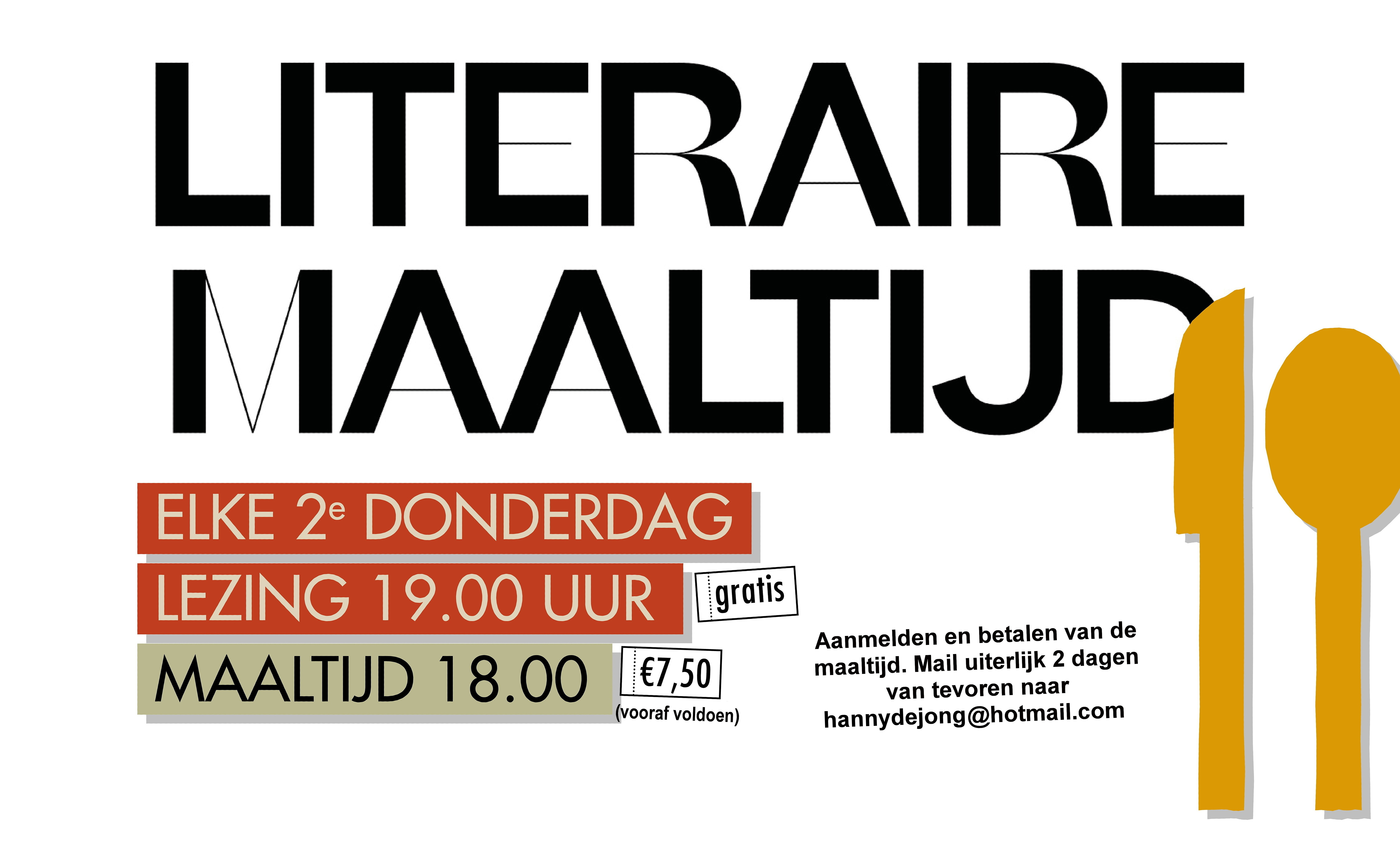 12 juni, 18:00 – Literaire Maaltijd met Marianne Dagevos