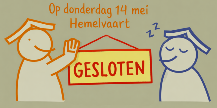 14 mei – Leeszaal gesloten