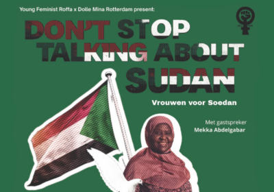 21 april, 19:30 – Don’t stop talking about Sudan: vrouwen voor Soedan