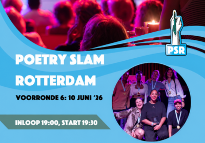 10 juni 19:30 uur – NK Poetry Slam Rotterdam: voorronde 6