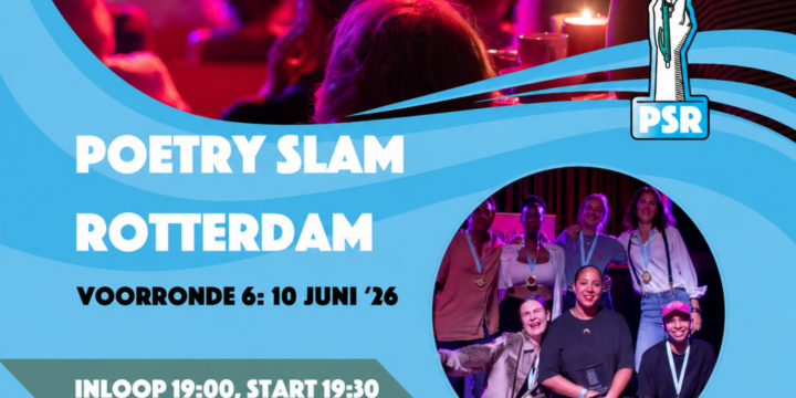 10 juni 19:30 uur – NK Poetry Slam Rotterdam: voorronde 6