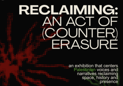13 juni, 17:00 – Reclaiming: An act of (counter)erasure