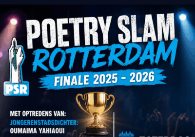 11 juli, 19:00–23:30 – NK Poetry Slam (finale) in Grounds Rotterdam